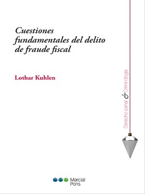 cover image of Cuestiones fundamentales del delito de fraude fiscal